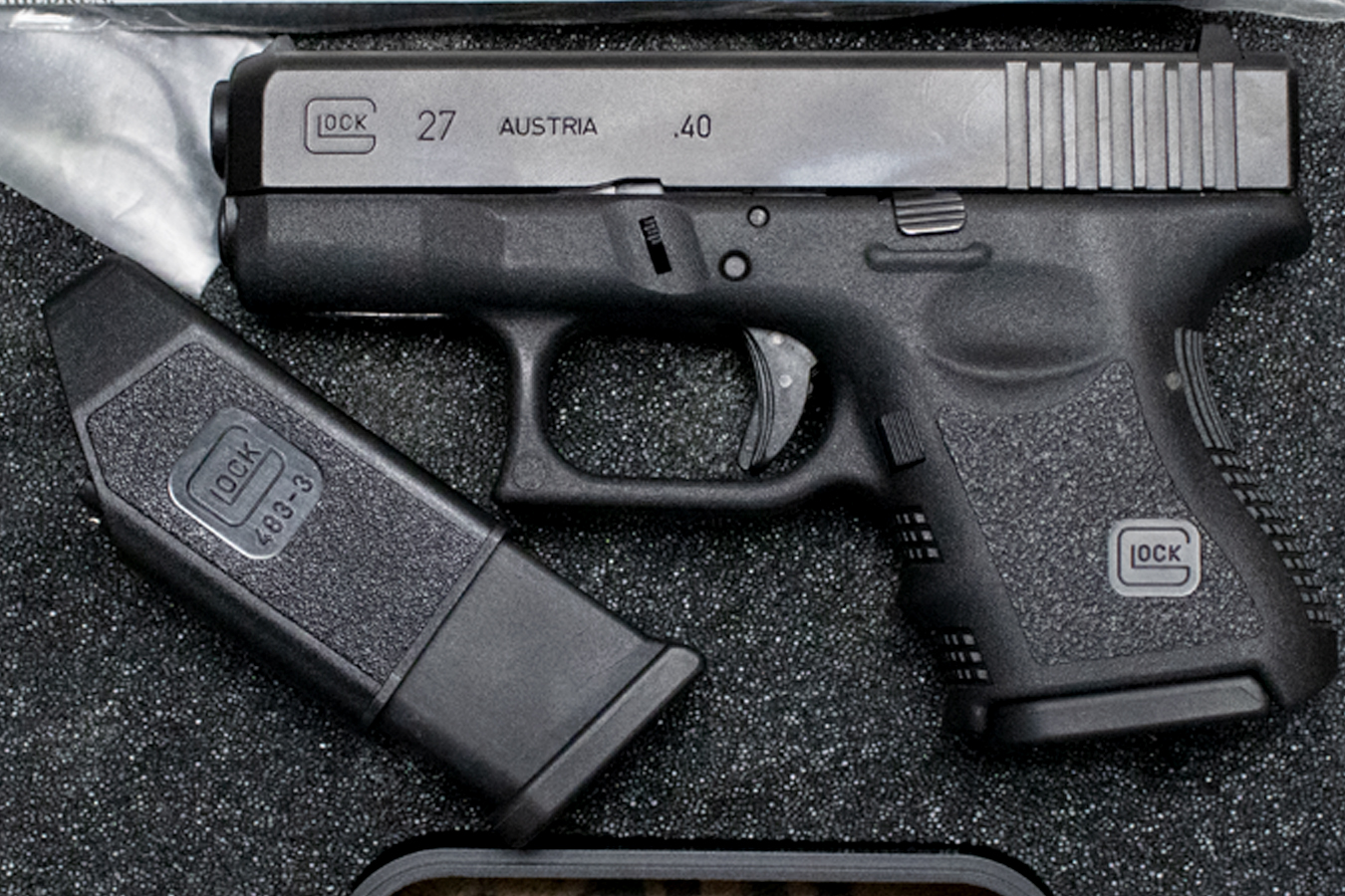 GLOCK 27 Gen3 40 S&W Police Trade-in Pistol with Original Box